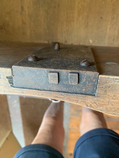 Commode sauteuse XVIII° grenobloise