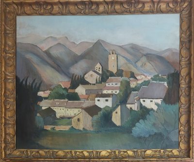 Marie Anne Ichanson - (1889 - 1964) - Valréas (84) - oil on panel