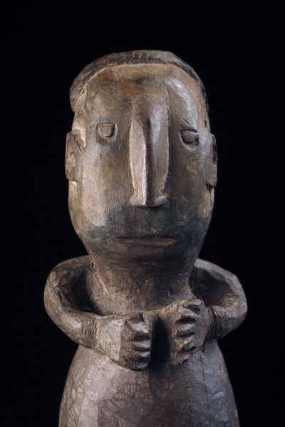 Figura ancestrale, arte tribale, arte oceanica, Papua Nuova Guinea, scultura tribale, 65 cm