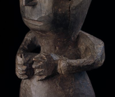 Figura ancestrale, arte tribale, arte oceanica, Papua Nuova Guinea, scultura tribale, 65 cm