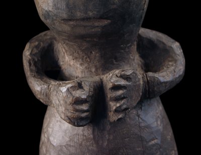 Figura ancestrale, arte tribale, arte oceanica, Papua Nuova Guinea, scultura tribale, 65 cm