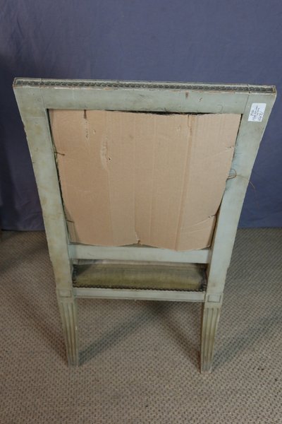Paire de fauteuils directoire XIX 