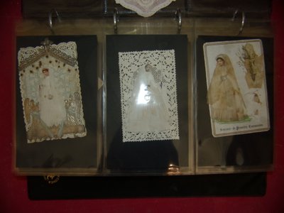 Album Images pieuses, canivets époque 19ème.