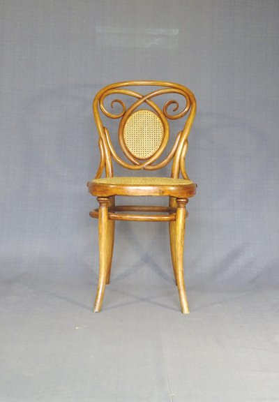 Chaise de Fiume, 1885 (Landesbank) no Thonet, bois -courbé