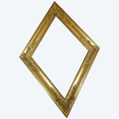 Original 19th-century gilded wood frame.