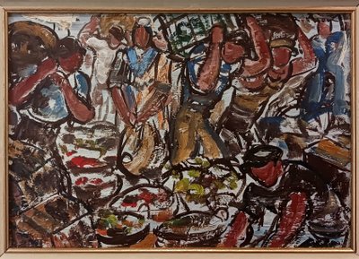 LUCIEN ROUDIER DIT ELLER 1894/1940 -MARSEILLE LE PORT- 