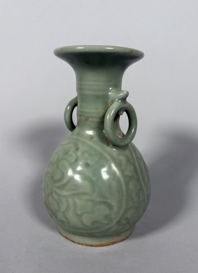 Longquan Celadon Stoneware Vase, Yuan-Ming Dynasties - China