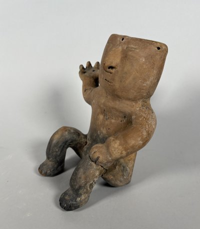 Culture Quimbaya, Colombie circa 500-1500 apr. J-C. Sculpture d'un chef  Cacique