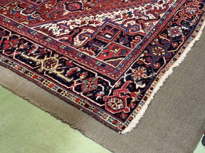 Tappeto iraniano in lana fatto a mano - 3,35 m x 2,32 m