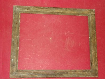 18th-century Louis XVI giltwood frame.