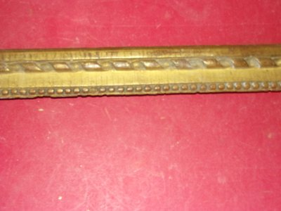 18th-century Louis XVI giltwood frame.