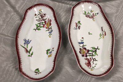 Servizio da tavola in maiolica di Sarreguemines, decorazione “Strasburgo”, XIX secolo
