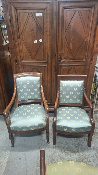 Fauteuils époque restauration