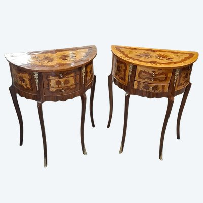Pair of Louis XV-style nightstands