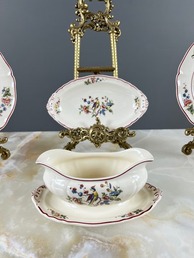 Important Villeroy & Boch “phoenix” Dinner Service, 61 Pieces, 20th Century