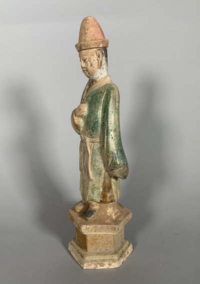 Sculpture d'un  Mingqi Dynastie Ming (1368-1644) Chine Sancai