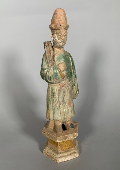 Sculpture d'un  Mingqi Dynastie Ming (1368-1644) Chine Sancai