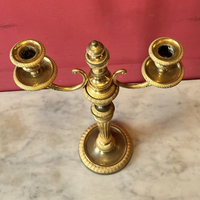 Paire de candélabres, vers 1800