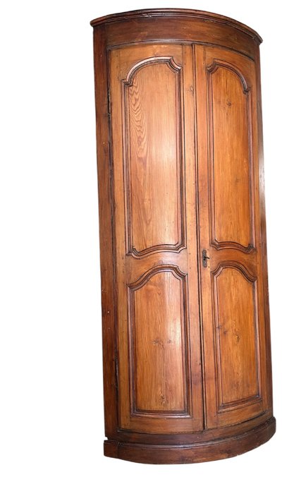 Beautiful, tall Louis XV-style pine wainscoting