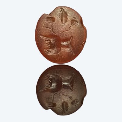 Agate intaglio - Roman art, 1st-2nd century