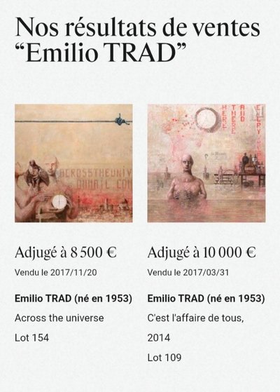 EMILIO TRAD wurde 1953 im Libanon geboren.