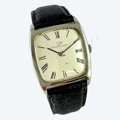 Universal Genève Mechanical Steel Watch – 1970s – Caliber 42