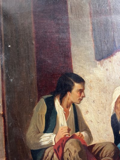 Oil painting on canvas