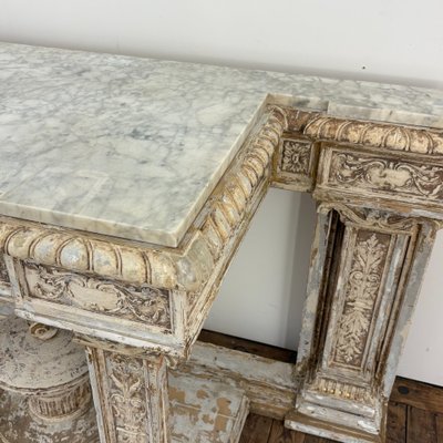 Grande console XIXe de style Antique