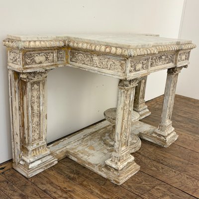 Grande console XIXe de style Antique