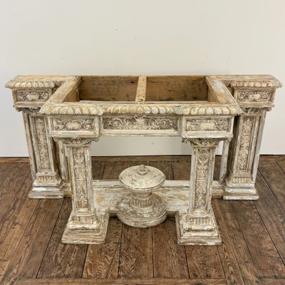 Grande console XIXe de style Antique