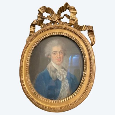 French School, Louis XVI period, portrait of an aristocrat