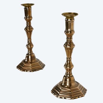Coppia di torce in bronzo - Fine XIX secolo