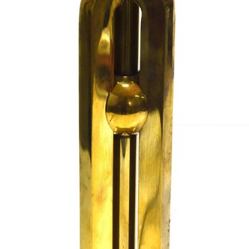 Lampe De Bureau Laiton Moderniste 