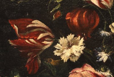 Stillleben mit Blumenvase, Giovanni Stanchi (Rom, 1608–1675) Werkstatt