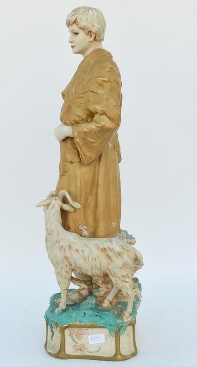 Royal Dux Shepherd Figurine
