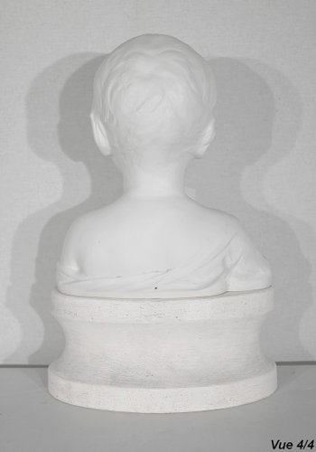Kinderbüste aus Limoges-Biskuit - Anfang 20.
