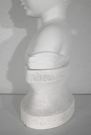 Kinderbüste aus Limoges-Biskuit - Anfang 20.