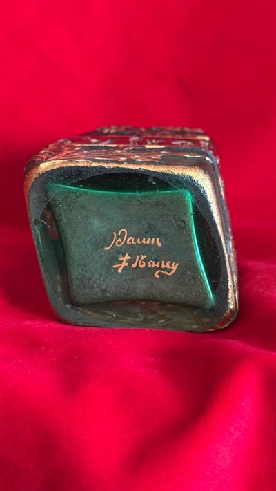 Daum Nancy Art Nouveau Talking Bottle 1900