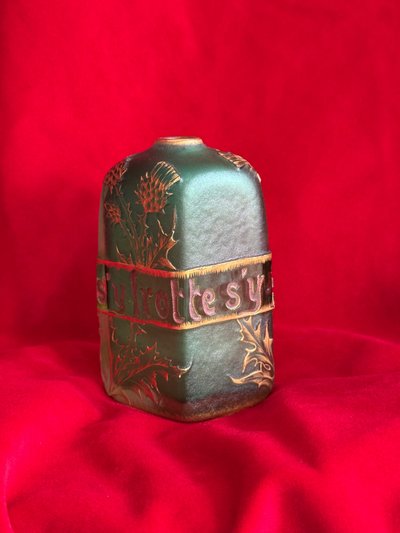 Daum Nancy Art Nouveau Talking Bottle 1900
