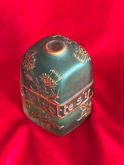 Daum Nancy Art Nouveau Talking Bottle 1900