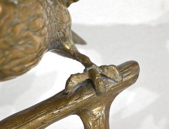 Important Eagle in Brass - XXth century