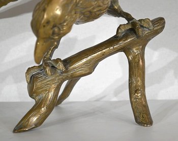 Important Eagle in Brass - XXth century