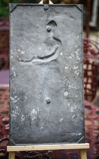 Jean-Baptiste GERMAIN, Musica e scultura, Due eleganti targhe in bronzo bianco