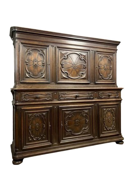 IMPORTANT RENAISSANCE STYLE WALNUT BUFFET