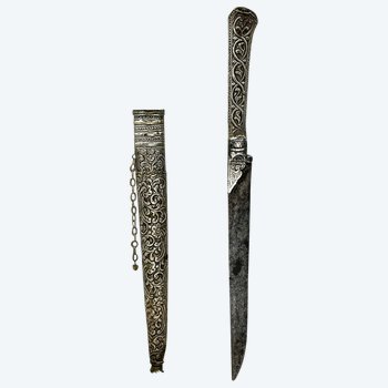 KNIFE called Kard - Indo-Persian - 19th century