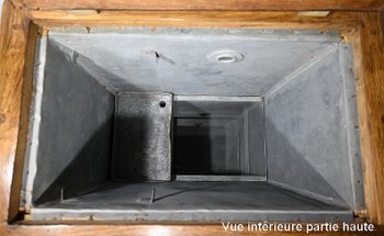 Kleine Kühlbox aus massiver Eiche - 1940