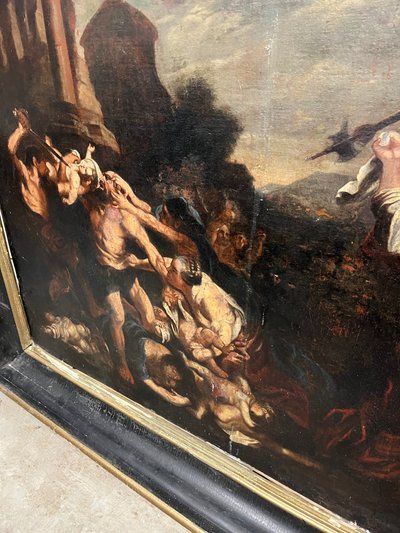 Important painting, Oil on canvas