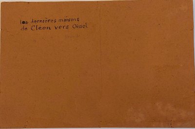 Arthur JACQUET – (1876 – 1966) – Cléon – Öl auf Karton – Normandie