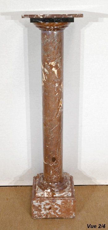 Marble Column - Late 19th Century