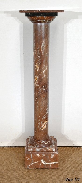 Marble Column - Late 19th Century
